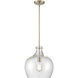 None 1 Light 13 inch Modern Gold Pendant Ceiling Light